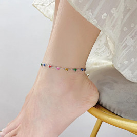 Bratara de glezna Love multi